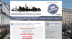 Desktop Screenshot of erbse-hamburg.de