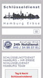 Mobile Screenshot of erbse-hamburg.de